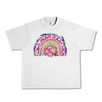 Lunar Rock Easter Floral Spring Rainbow Urban Heavy Tee - RanaPortraitStore