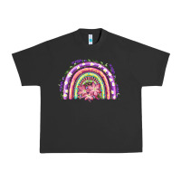 Easter Floral Spring Rainbow Urban Heavy Tee | Teevron