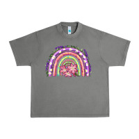 Tornado Easter Floral Spring Rainbow Urban Heavy Tee - RanaPortraitStore
