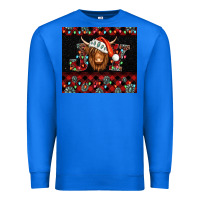True Royal joy shaggy cow christmas Premium Sweatshirt - Jasminsmagicworld