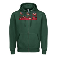 Sports Green american flag lips 16oz libbey cup Zipper Hoodie - HRA Design Shop