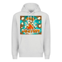 Dove Grey my destiny Premium Hoodie - NancyCooperArtShop