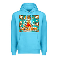 Ocean Blue my destiny Premium Hoodie - NancyCooperArtShop