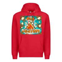 Red my destiny Premium Hoodie - NancyCooperArtShop