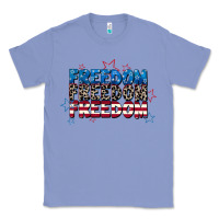 Colony Blue Freedom freedom freedom 4th of july Classic Tee - CowGirlArtShop