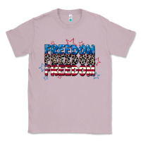 Lilac Freedom freedom freedom 4th of july Classic Tee - CowGirlArtShop