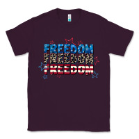 Plum Freedom freedom freedom 4th of july Classic Tee - CowGirlArtShop