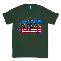 Sports Green Freedom freedom freedom 4th of july Classic Tee - CowGirlArtShop