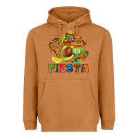 Meerkat fıesta with avocado and sombrero Heavyweight Hoodie - AdoDesignShop