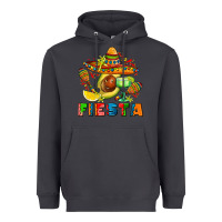 Smoke fıesta with avocado and sombrero Heavyweight Hoodie - AdoDesignShop