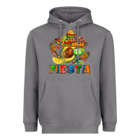 Storm fıesta with avocado and sombrero Heavyweight Hoodie - AdoDesignShop
