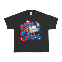 Pigment Black oh my stars chicken Urban Heavy Tee - Zillion Design Studio