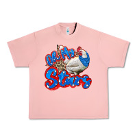 Salmon oh my stars chicken Urban Heavy Tee - Zillion Design Studio