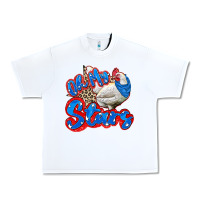 Oh My Stars Chicken Urban Heavy Tee | Teevron