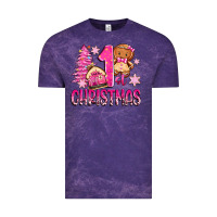 Cloud Purple 1st christmas gingerbread girl Vintage Tee - Zillion Design Studio