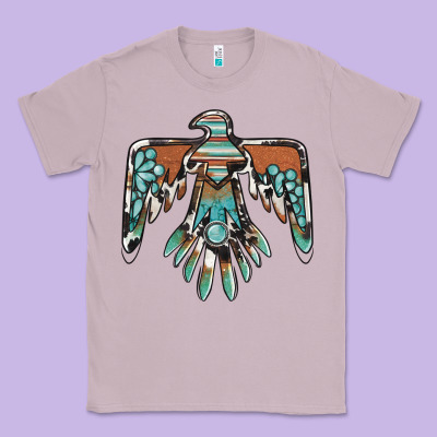 Thunderbird With Gemstone Classic Tee Designed By Barkaloodesign