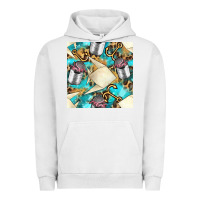 Pigment Lunar Rock Paper Fish And Canned With Anchor Seamless Pattern Pbs Urban Hoodie - BundleAndBundleShop