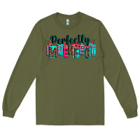 Army Green perfectly imperfect Long Sleeve Tee - Zillion Design Studio