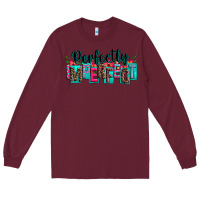 Burgundy perfectly imperfect Long Sleeve Tee - Zillion Design Studio