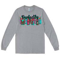 Heather Grey perfectly imperfect Long Sleeve Tee - Zillion Design Studio