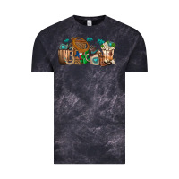 Cloud Black western coffee cups Vintage Tee - texasbilliewilder