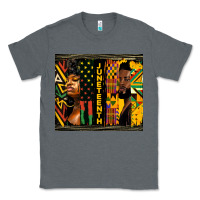 Charcoal Heather juneteenth tumbler Classic Tee - HRA Design Shop