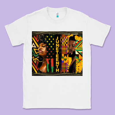 Juneteenth Tumbler Classic Tee Designed By Hra Design Shop