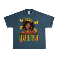 Midnight Navy beautiful black queen Urban Heavy Tee - texasbilliewilder