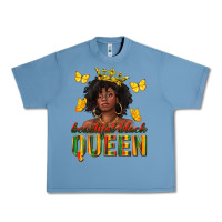 Pebble Blue beautiful black queen Urban Heavy Tee - texasbilliewilder