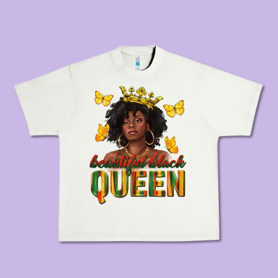 Urban Heavy Tee beautiful black queen
