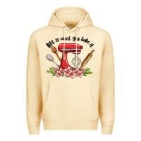 Pina Colada life is what you bake it Premium Hoodie - MaliasSmallBusiness