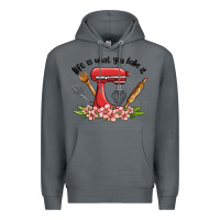 Rock life is what you bake it Premium Hoodie - MaliasSmallBusiness