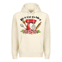 Sandshell life is what you bake it Premium Hoodie - MaliasSmallBusiness