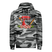 Slate Camo life is what you bake it Premium Hoodie - MaliasSmallBusiness