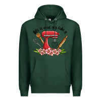 Sports Green life is what you bake it Premium Hoodie - MaliasSmallBusiness