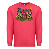 Cardinal barn mom sunflower Premium Sweatshirt - NancyCooperArtShop