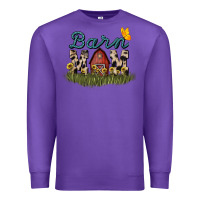 Purple barn mom sunflower Premium Sweatshirt - NancyCooperArtShop