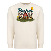 Sandshell barn mom sunflower Premium Sweatshirt - NancyCooperArtShop