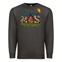 Smoke barn mom sunflower Premium Sweatshirt - NancyCooperArtShop