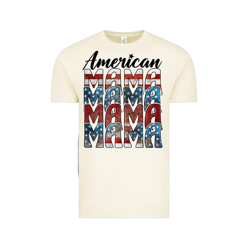 American Mama Vintage Tee by BarkalooDesign | Teevron