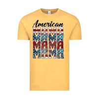 Vintage Mustard american mama Vintage Tee - BarkalooDesign