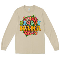 Mushroom groovy mama Long Sleeve Tee - Zillion Design Studio