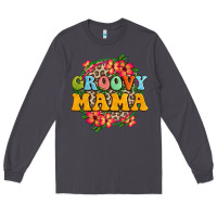 Smoke groovy mama Long Sleeve Tee - Zillion Design Studio