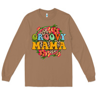 Toasted Coconut groovy mama Long Sleeve Tee - Zillion Design Studio