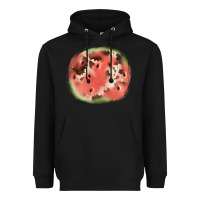 Black watermelon cowhide patch3 Heavyweight Hoodie - JahusDesignShop