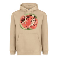 Mushroom watermelon cowhide patch3 Heavyweight Hoodie - JahusDesignShop