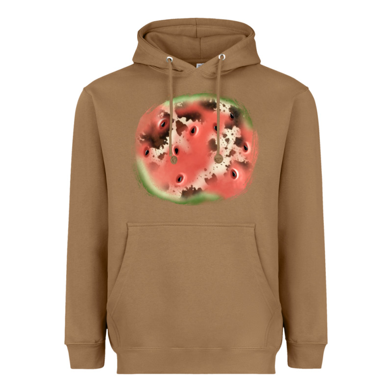 Watermelon Cowhide Patch3 Heavyweight Hoodie by JahusDesignShop | Teevron