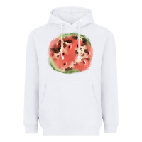 White watermelon cowhide patch3 Heavyweight Hoodie - JahusDesignShop