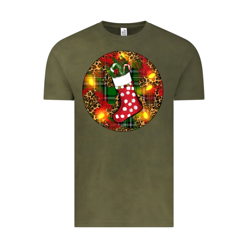 Santa Stocking Christmas Vintage Tee by RanaPortraitStore | Teevron