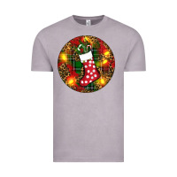 Vintage Zinc Santa Stocking Christmas Vintage Tee - RanaPortraitStore